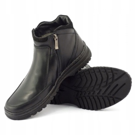 KOMODO Stivali Jodhpur da uomo 815 Black nero 3