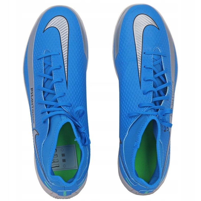 Scarpa da calcio Nike Phantom Gt Club Df Ic M CW6671 400 blu blu 1