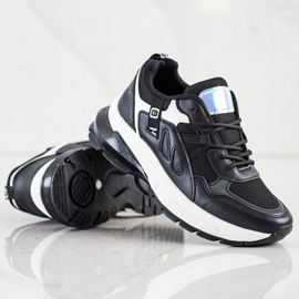SHELOVET Sneakers Sulla Piattaforma Con Mesh nero 1