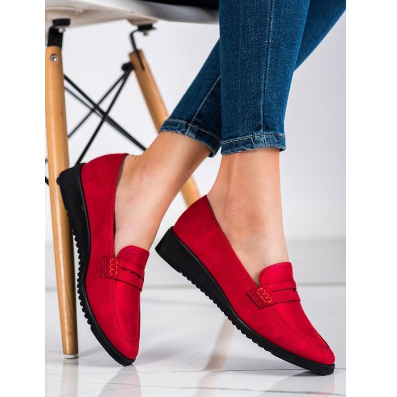 Goodin Eleganti Mocassini Rossi rosso 1