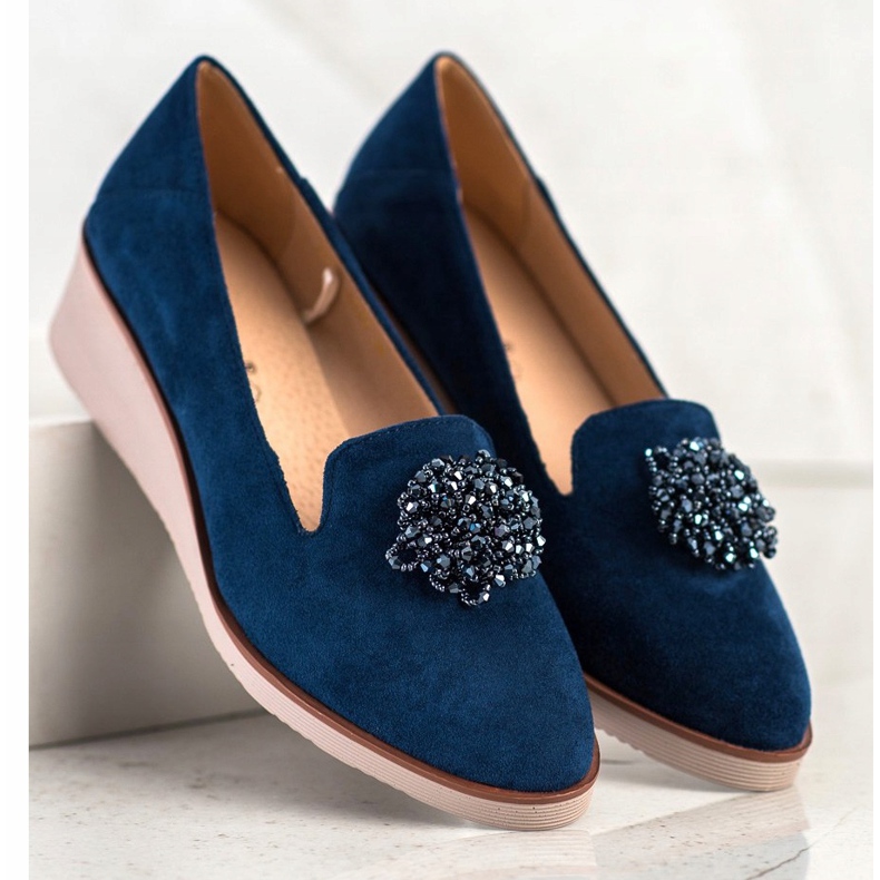 Eleganti Signori Con Decorazione VINCEZA blu navy 2