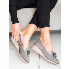 Eleganti Signori Con Decorazione VINCEZA grigio 1