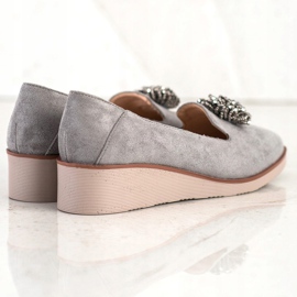 Eleganti Signori Con Decorazione VINCEZA grigio 2