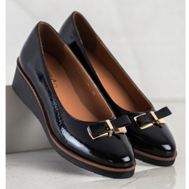 Ballerine laccate VINCEZA nero 1