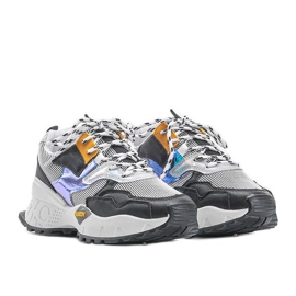 Scarpe da ginnastica nere Holly bianco nero 1