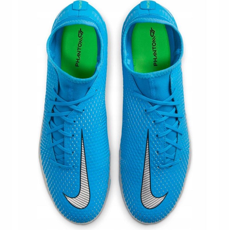 Scarpa da calcio Nike Phantom Gt Academy Df FG / MG CW6667 400 blu blu 1