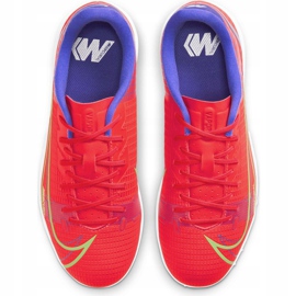 Scarpa da calcio Nike Mercurial Vapor 14 Academy Tf Junior CV0822 600 rosso rosso 1