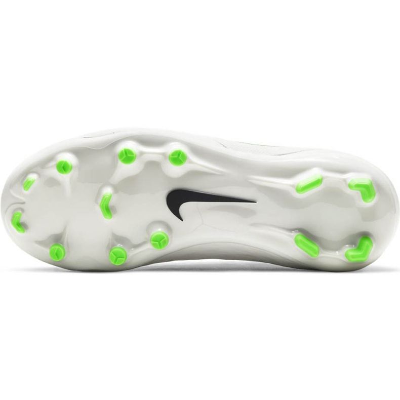 Nike Tiempo Legend 8 Academy FG / MG Junior AT5732 030 scarpe da calcio bianca bianca 1
