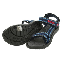Sandali con inserto in schiuma Lee Cooper LCW-21-34-0313L blu 4