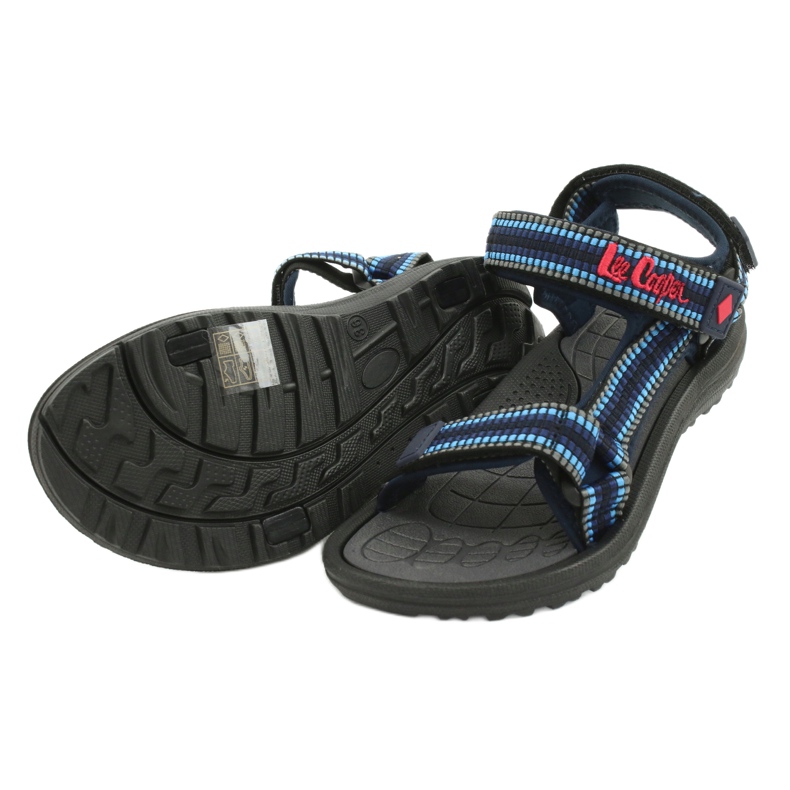 Sandali con inserto in schiuma Lee Cooper LCW-21-34-0313L blu 4