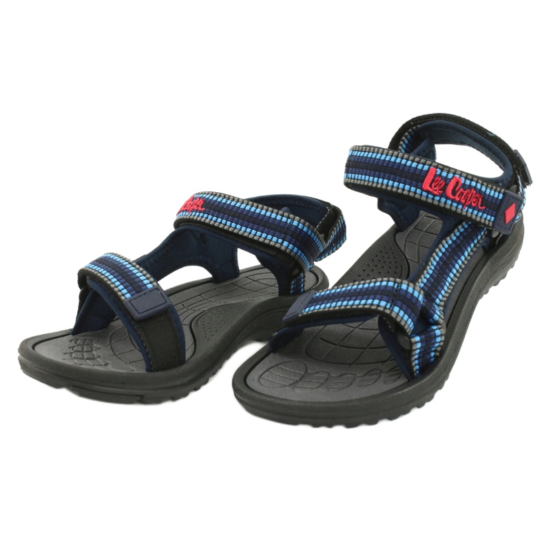 Sandali con inserto in schiuma Lee Cooper LCW-21-34-0313L blu 2