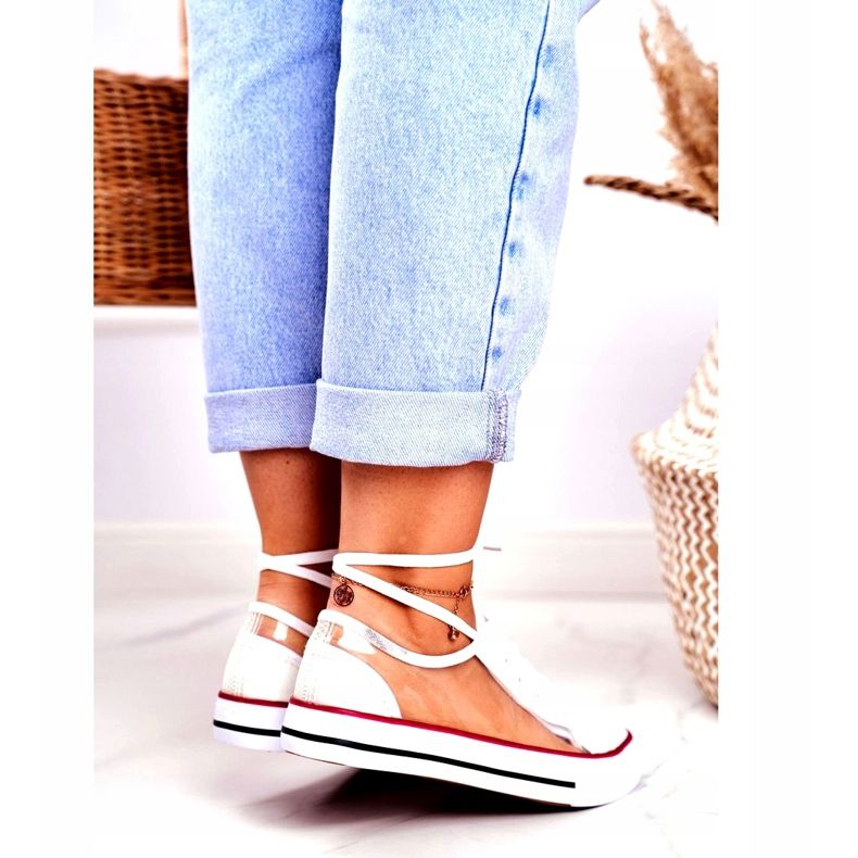 PS1 Sneakers Donna Bianco Trasparente Elements Grace incolore bianca 3