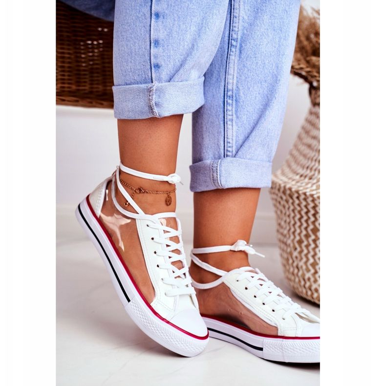 PS1 Sneakers Donna Bianco Trasparente Elements Grace incolore bianca 2