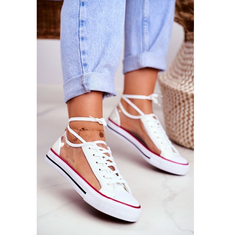 PS1 Sneakers Donna Bianco Trasparente Elements Grace incolore bianca 1