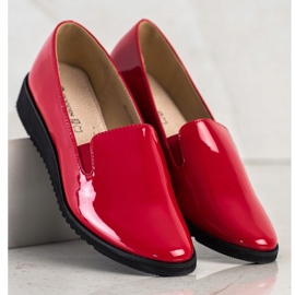 Goodin Comodi mocassini slip-on rosso 1