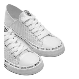 Sneaker Big Star Harley bianche traforate bianco 1