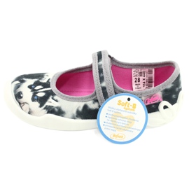 Slifori per bambini Befado 114x440 colorati con applicazione per cani bianca 6