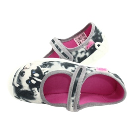Slifori per bambini Befado 114x440 colorati con applicazione per cani bianco 5