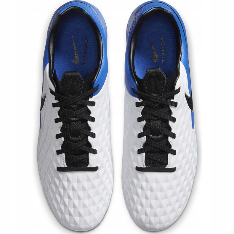 Nike Tiempo Legend 8 Pro Fg AT6133 104 scarpe da calcio bianco bianco 1