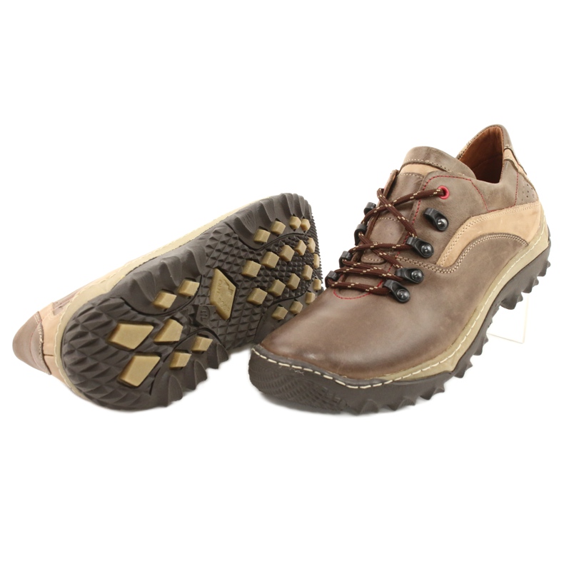 KENT Scarpe da trekking da uomo 268K marroni beige marrone 2