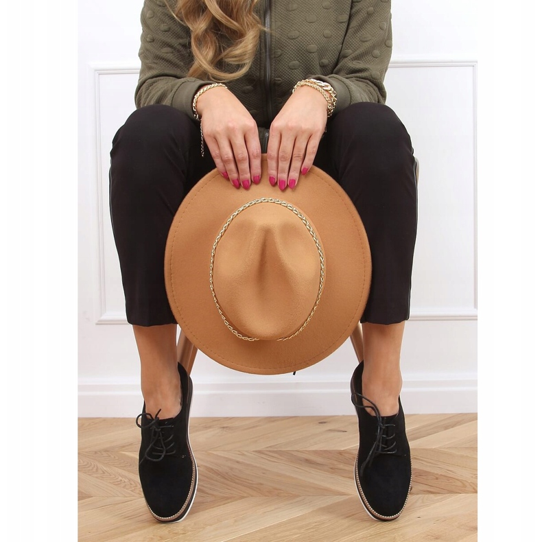 Nero Mocassini stringati da donna 8988-45 Nero 1