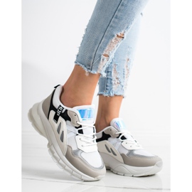 SHELOVET Sneakers Sulla Piattaforma Con Mesh multicolore 1