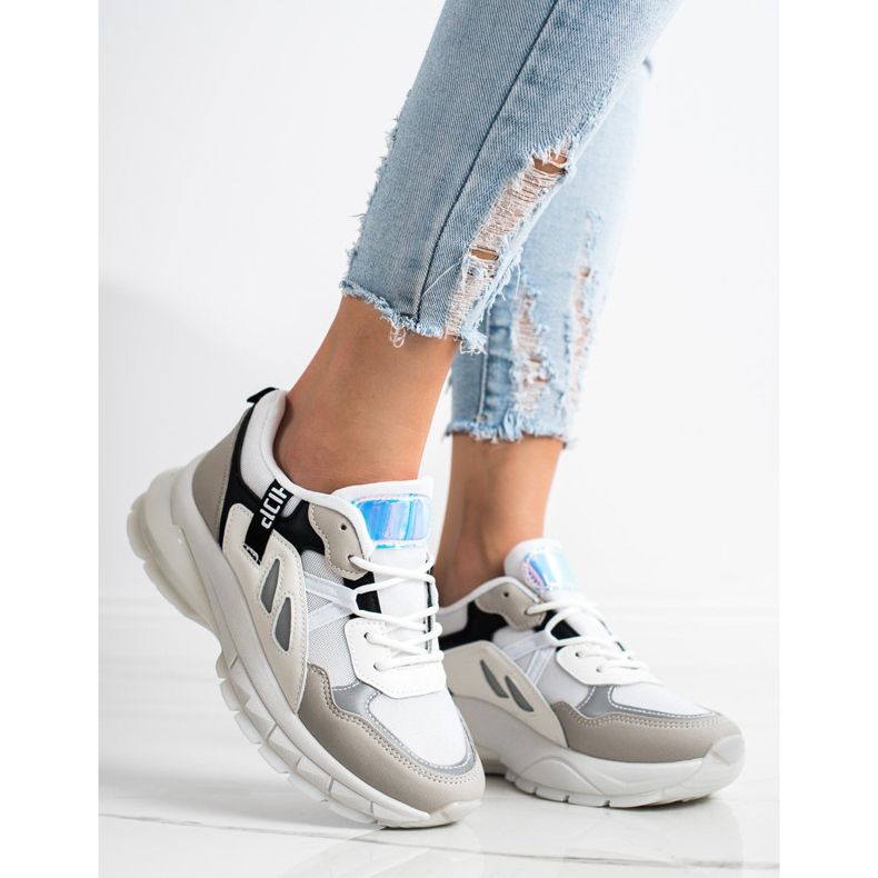 SHELOVET Sneakers Sulla Piattaforma Con Mesh multicolore 1