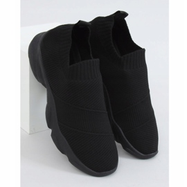 Nero NB399 Calze nere scarpe sportive 1