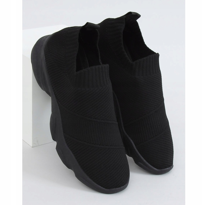 Nero NB399 Calze nere scarpe sportive 1