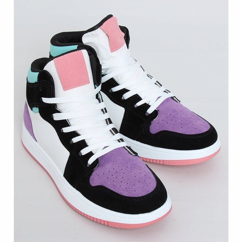 NB505 Sneakers alte viola multicolore 1