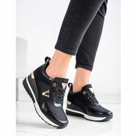 VINCEZA scarpe da ginnastica casual nero 2
