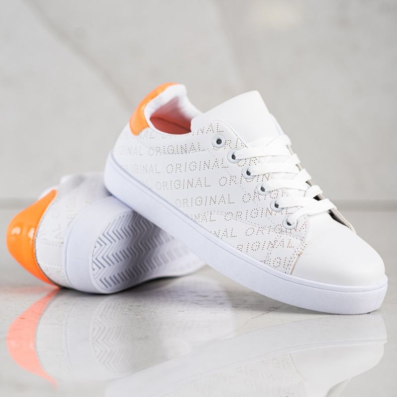 SHELOVET Sneakers basse originali bianca 2