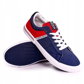 Sneakers Uomo Big Star FF174137 Blu Navy-Rosso 2