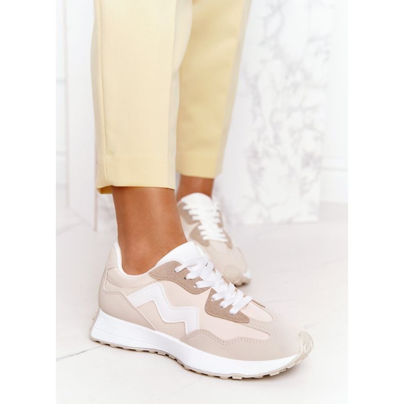 PS1 Scarpe sportive da donna Sneakers Beige Move On 2