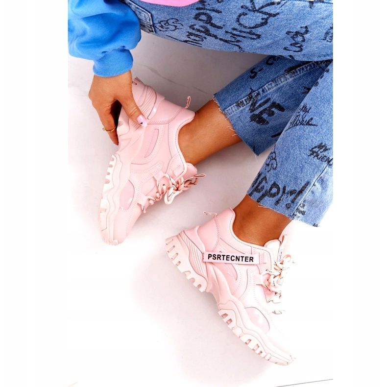 Evento Sneakers sportive da donna Novità 21SP26-3925 rosa 1