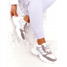 News Scarpe sportive femminili sneaker 21SP26-3973 Bianco 2
