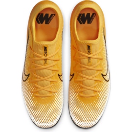 Nike Mercurial Vapor 13 Pro Tf AT8004 801 scarpa da calcio arancia giallo 1
