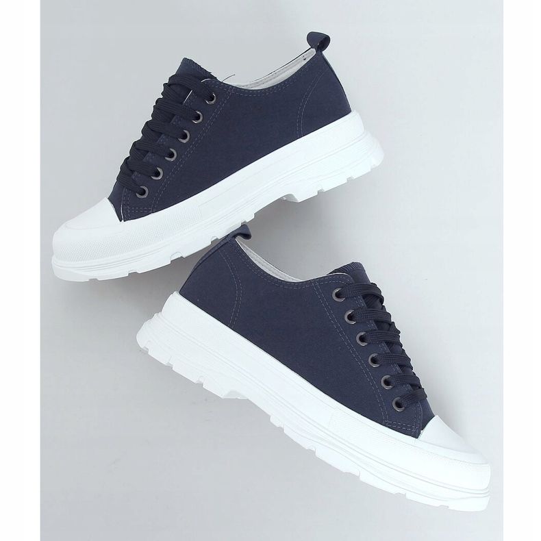 Sneakers da donna blu navy LA122 Navy 1