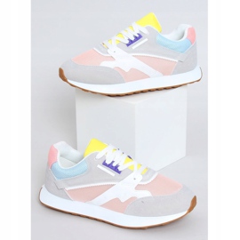Scarpe sportive da donna multicolori NB372 LT.PINK bianco blu rosa grigio giallo 1