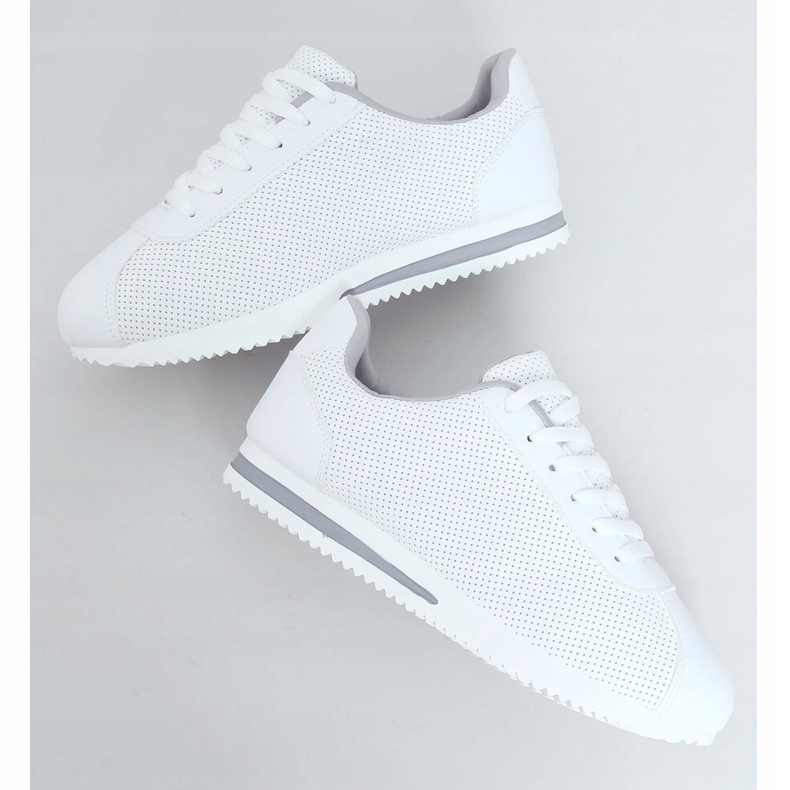 Scarpe sportive bianche BL221P grigie bianco grigio 1