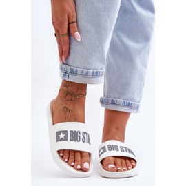 Pantofole da donna Big Star FF274A199 Bianco 1