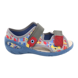 Scarpe per bambini Befado pu 065X162 grigio multicolore 1
