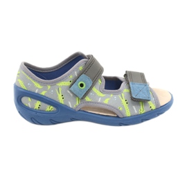 Scarpe per bambini Befado pu 065X159 blu grigio multicolore 1