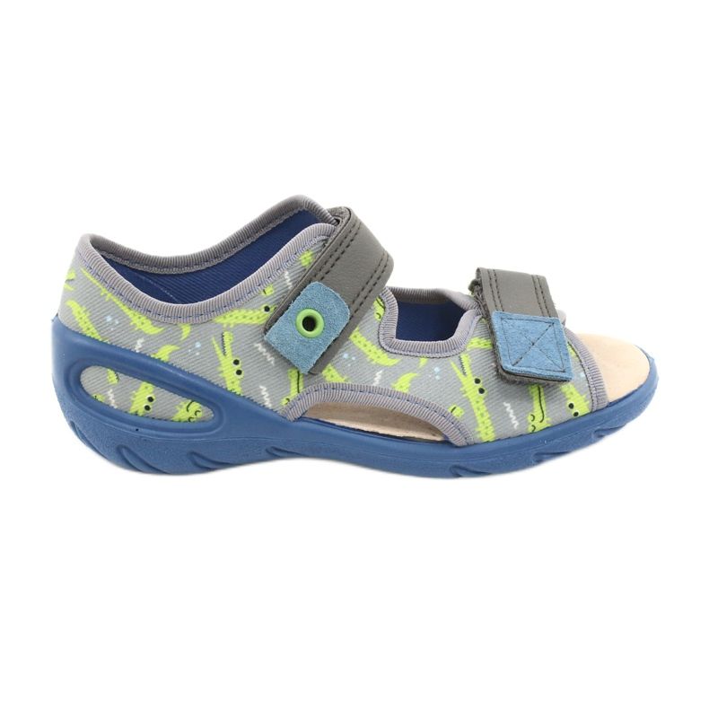 Scarpe per bambini Befado pu 065X159 blu grigio multicolore 1