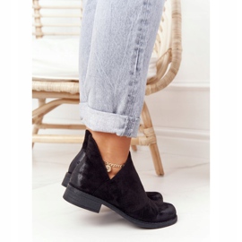 PS1 Stivali da donna neri Hillary con intagli nero 2