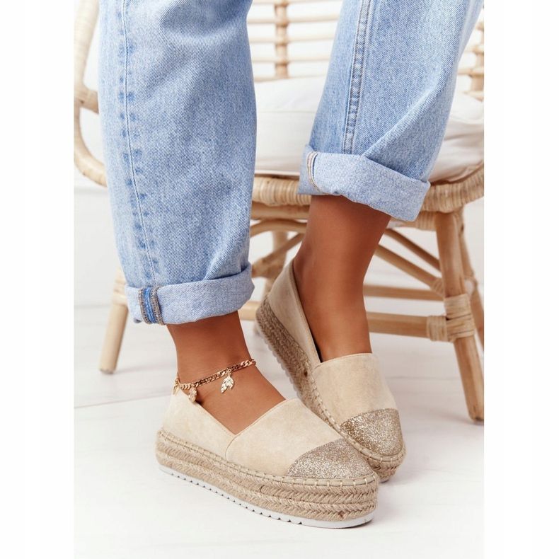 S.Barski Espadrillas Sulla Piattaforma Di Paglia S. Barski Beige 1
