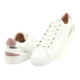 Sneaker sportive American Club RH12 bianche bianca 3