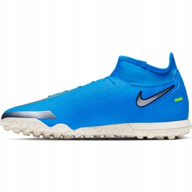 Scarpa da calcio Nike Phantom Gt Club Df Tf M CW6670 400 blu blu 1