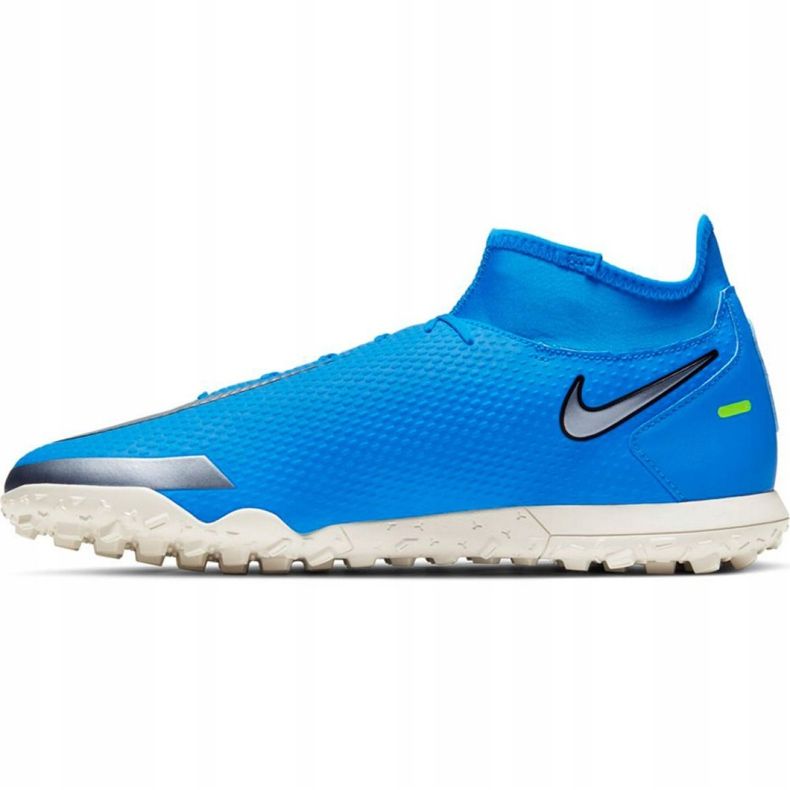 Scarpa da calcio Nike Phantom Gt Club Df Tf M CW6670 400 blu blu 1