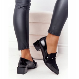Décolleté eleganti su tacchi alti S.Barski Premium Black nero 2